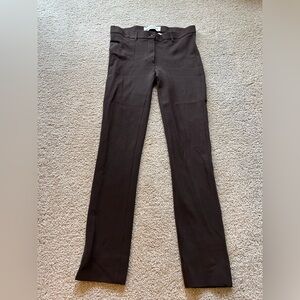 Metradamo chocolate brown trouser pants IT 42 viscose wool blend